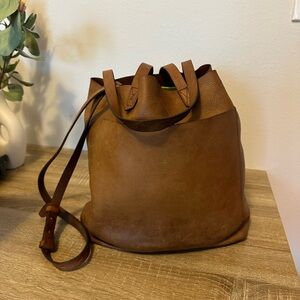 Brown Leather Madewell The Medium Transport Tote